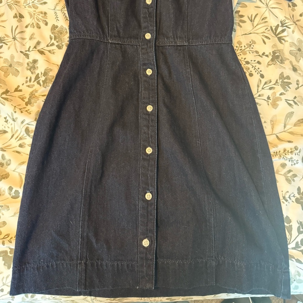 Robert Rodriguez Denim Mini Dress. - Picture 4 of 6
